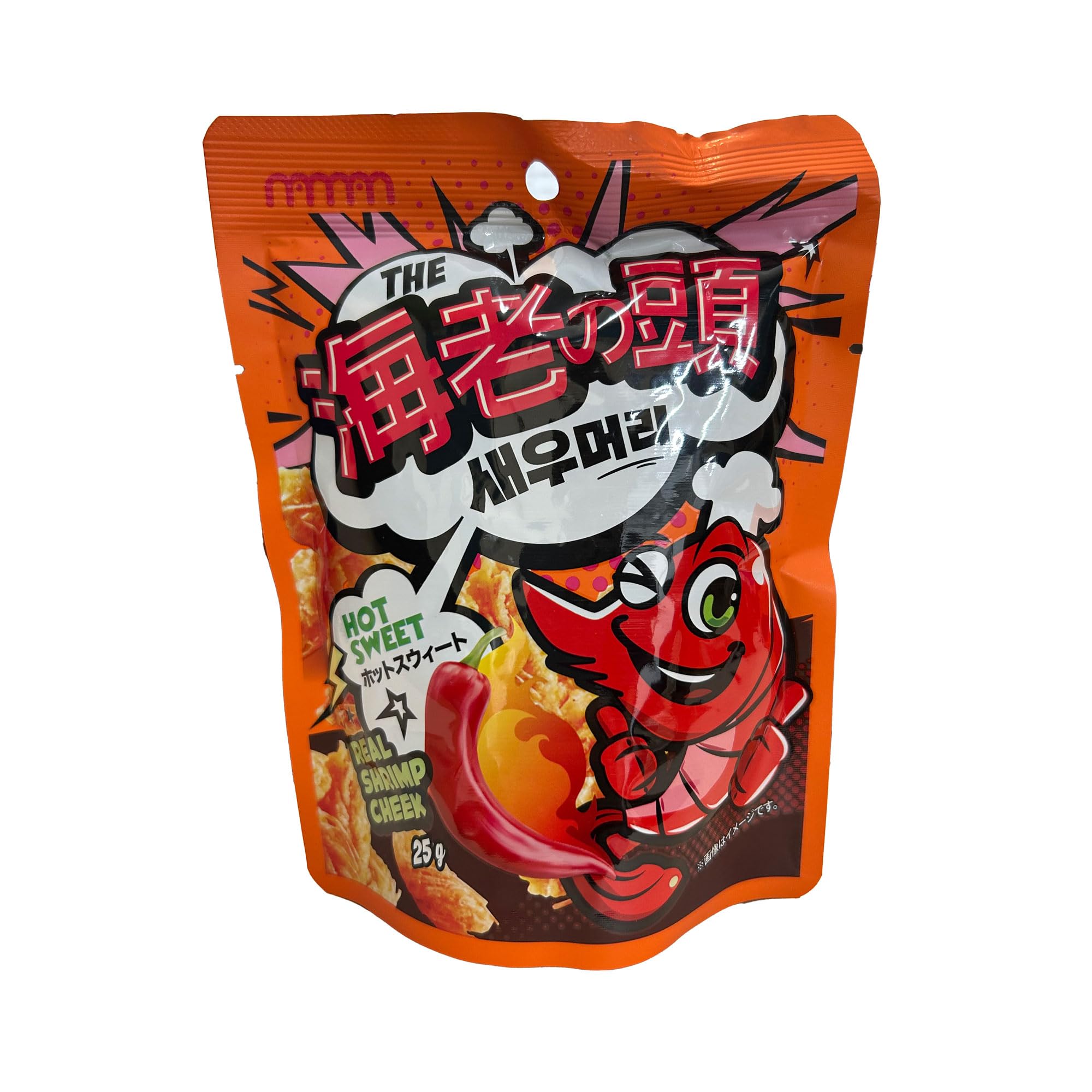 Amazon | NAMAN 海老の頭 ホットスィート25g×6袋 | NAMAN(ナマン